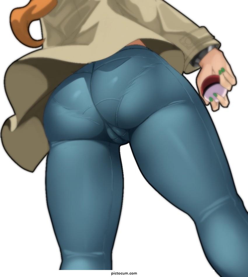 Sonia's tight jeans