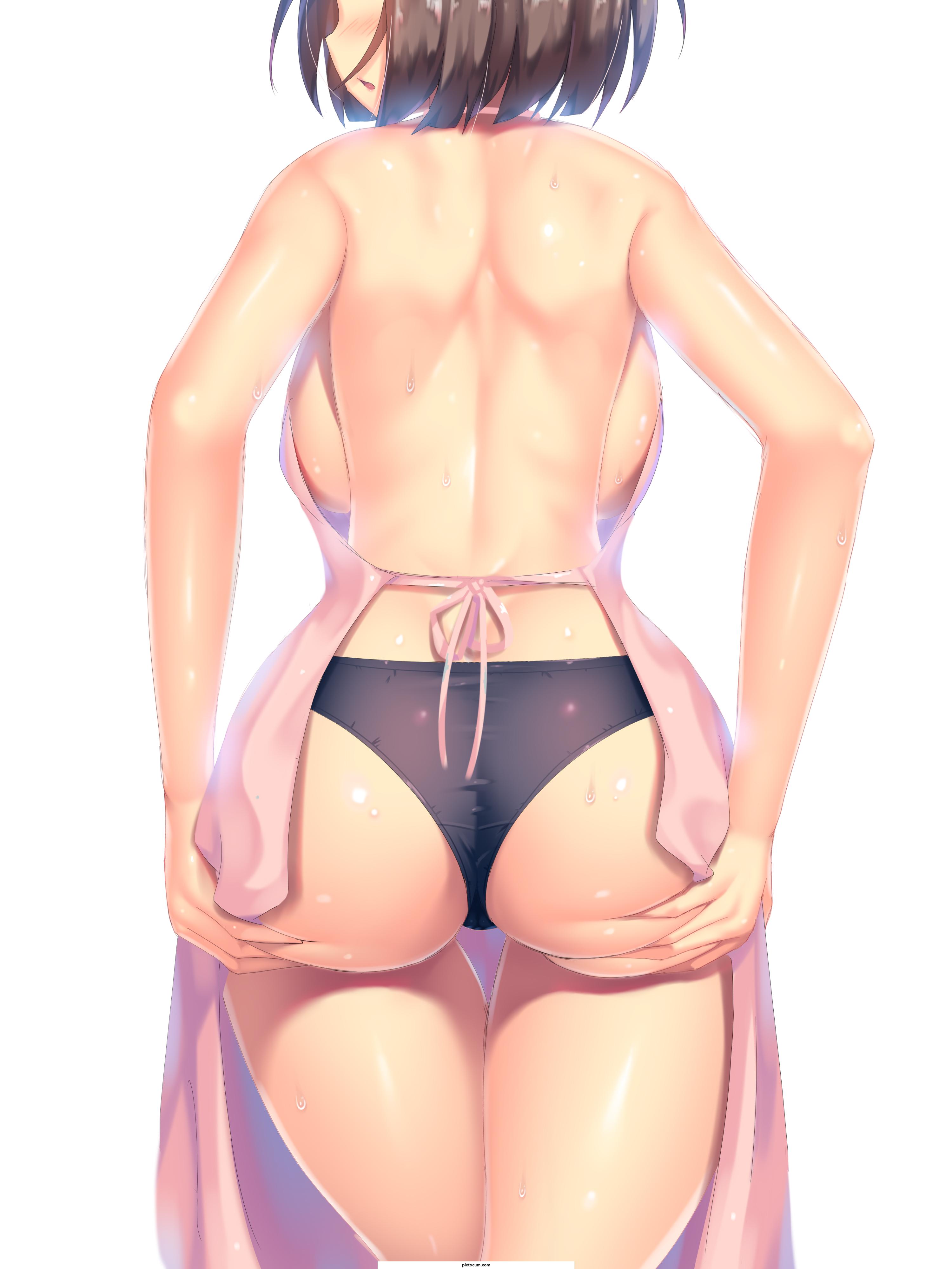 Beautiful apron backview