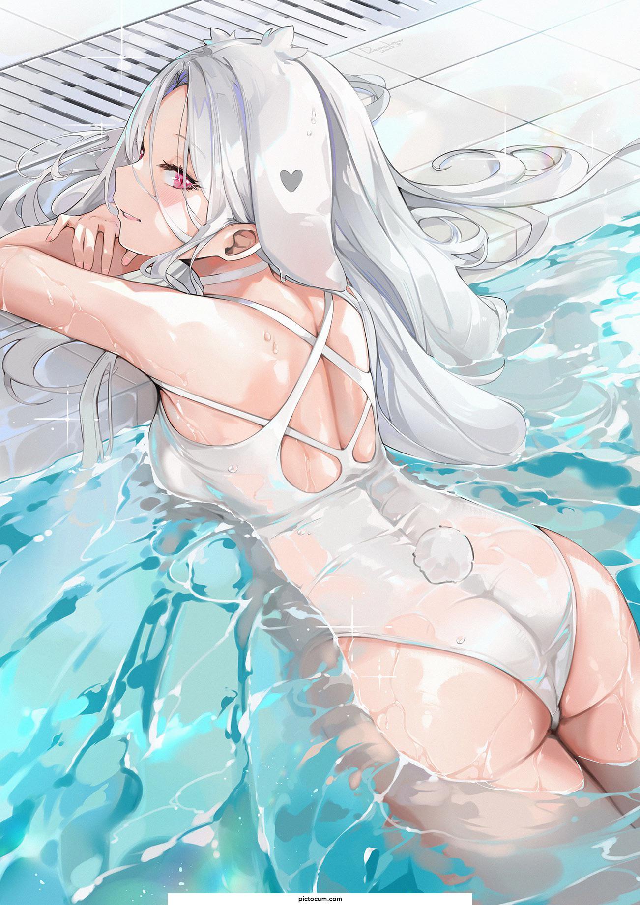 Ready for the swimming lessons