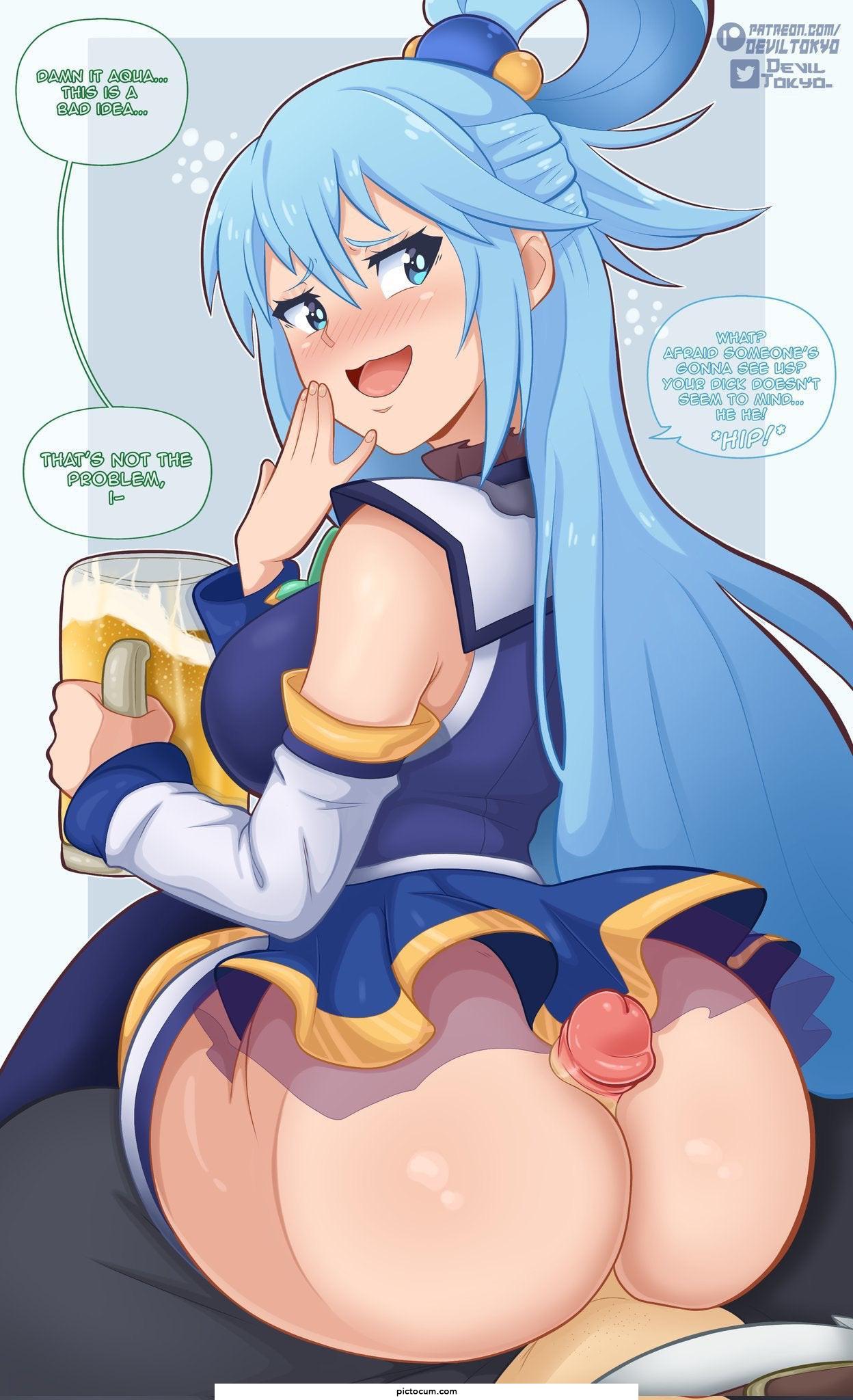 Aqua and her new party tricks
