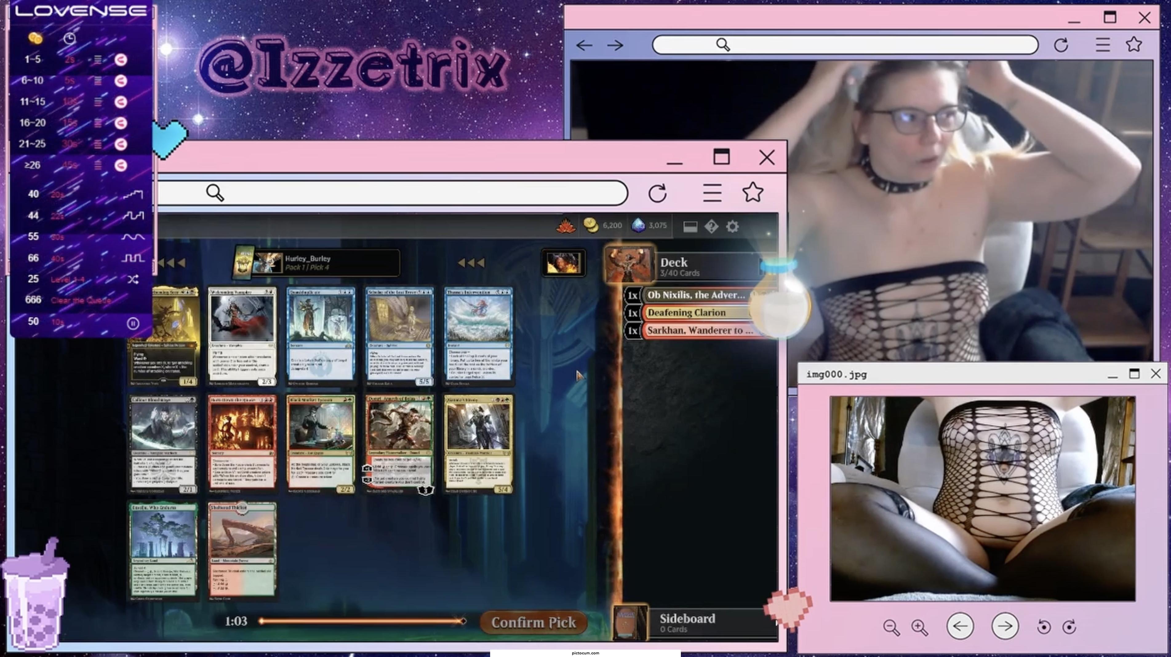 First 3 picks, how bad could the deck be?