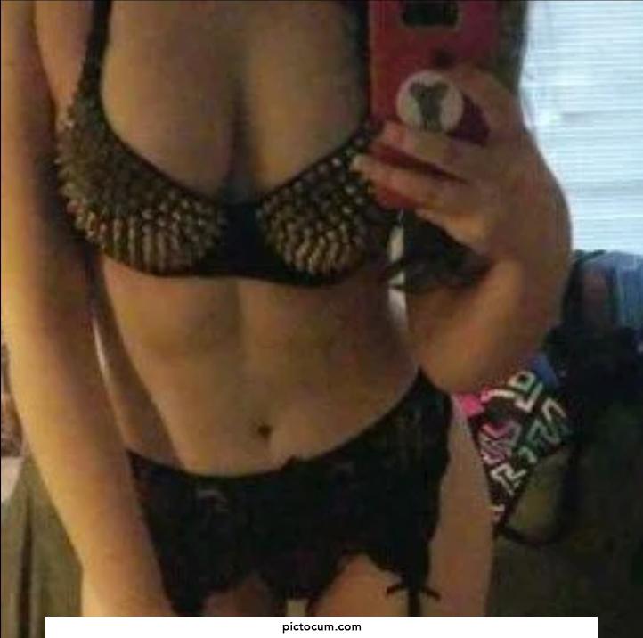 Quick selfie in my living waiting for you to come home from work