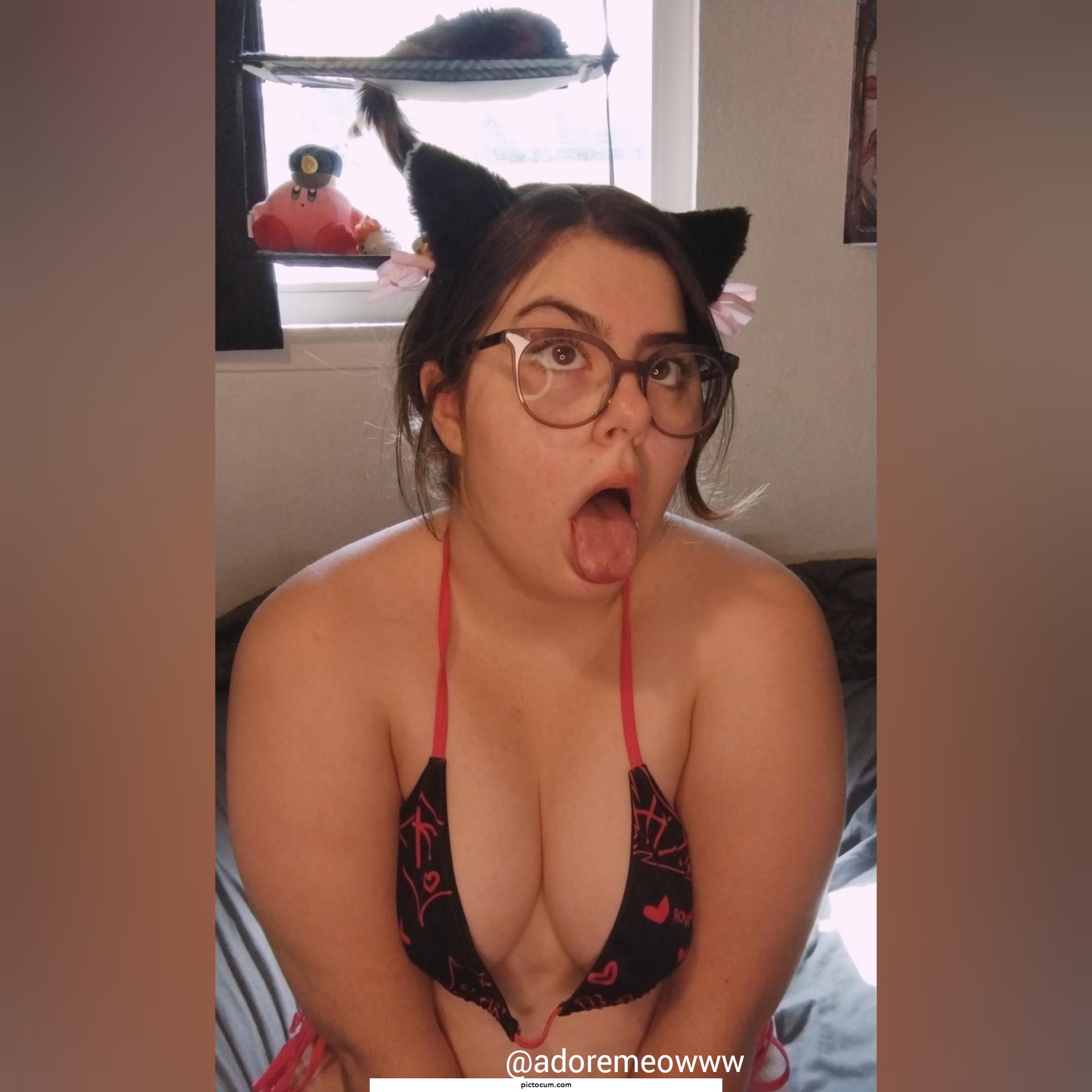 can kitty go swimming if she does your favorite face? 💗
