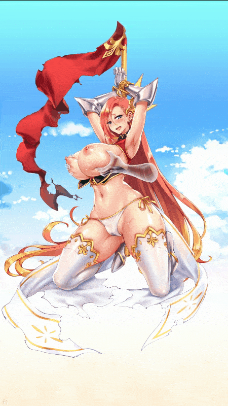 Holding Margaret's Big Boobs