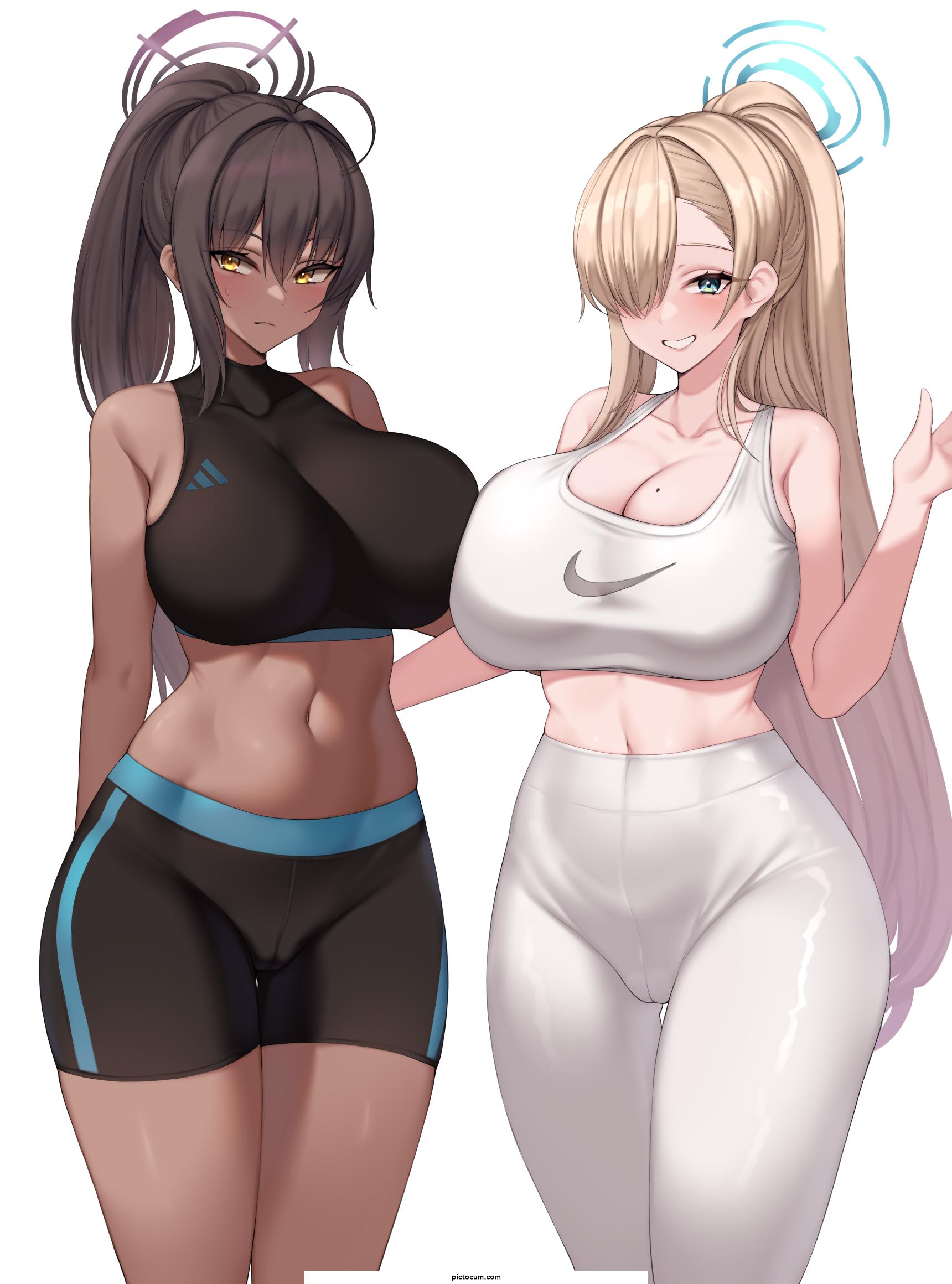 Sportswear Asuna And Karin