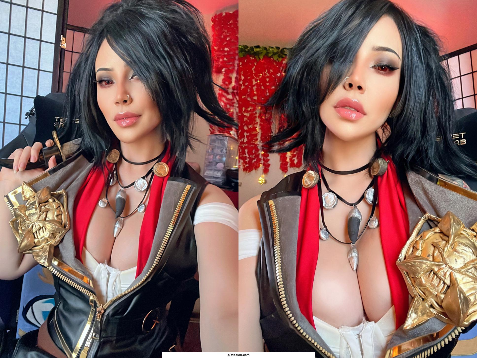 Blackfang closet cosplay from Lost Ark by Felicia Vox