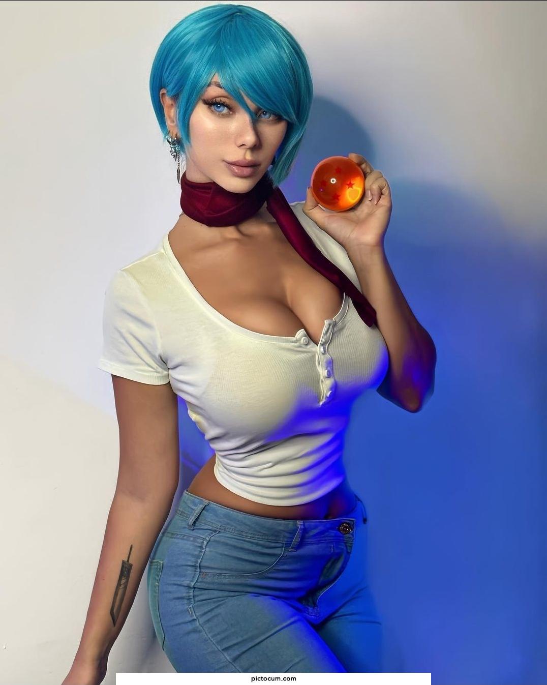 Bulma is looking for your balls