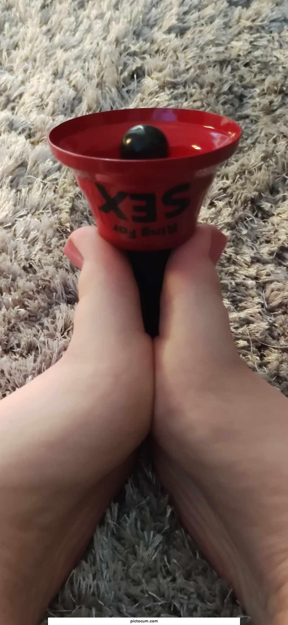 Would you ring the bell? 🤭 DM's open😘