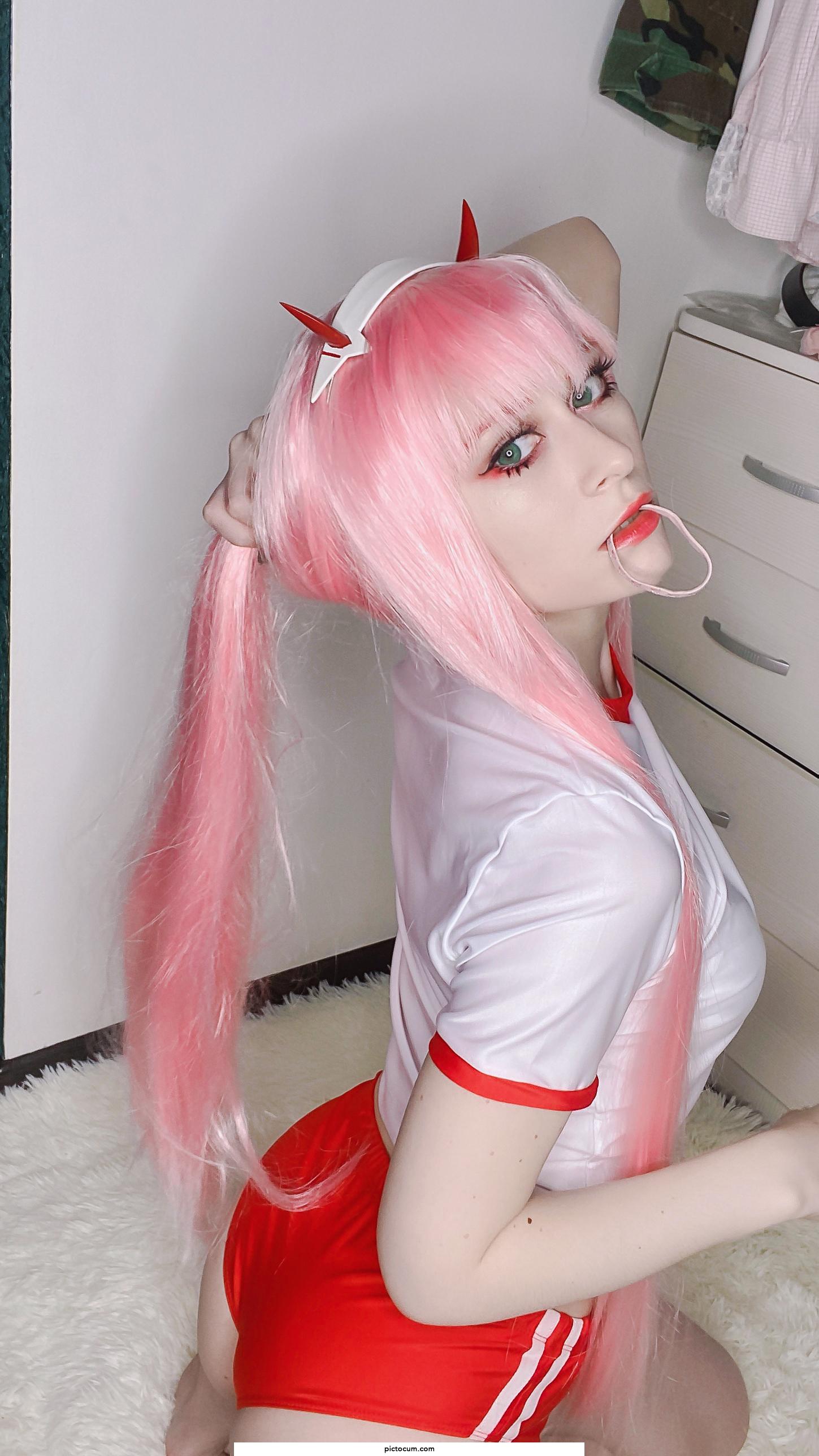 Zero Two from Darling in the FranXX by KyrieFox