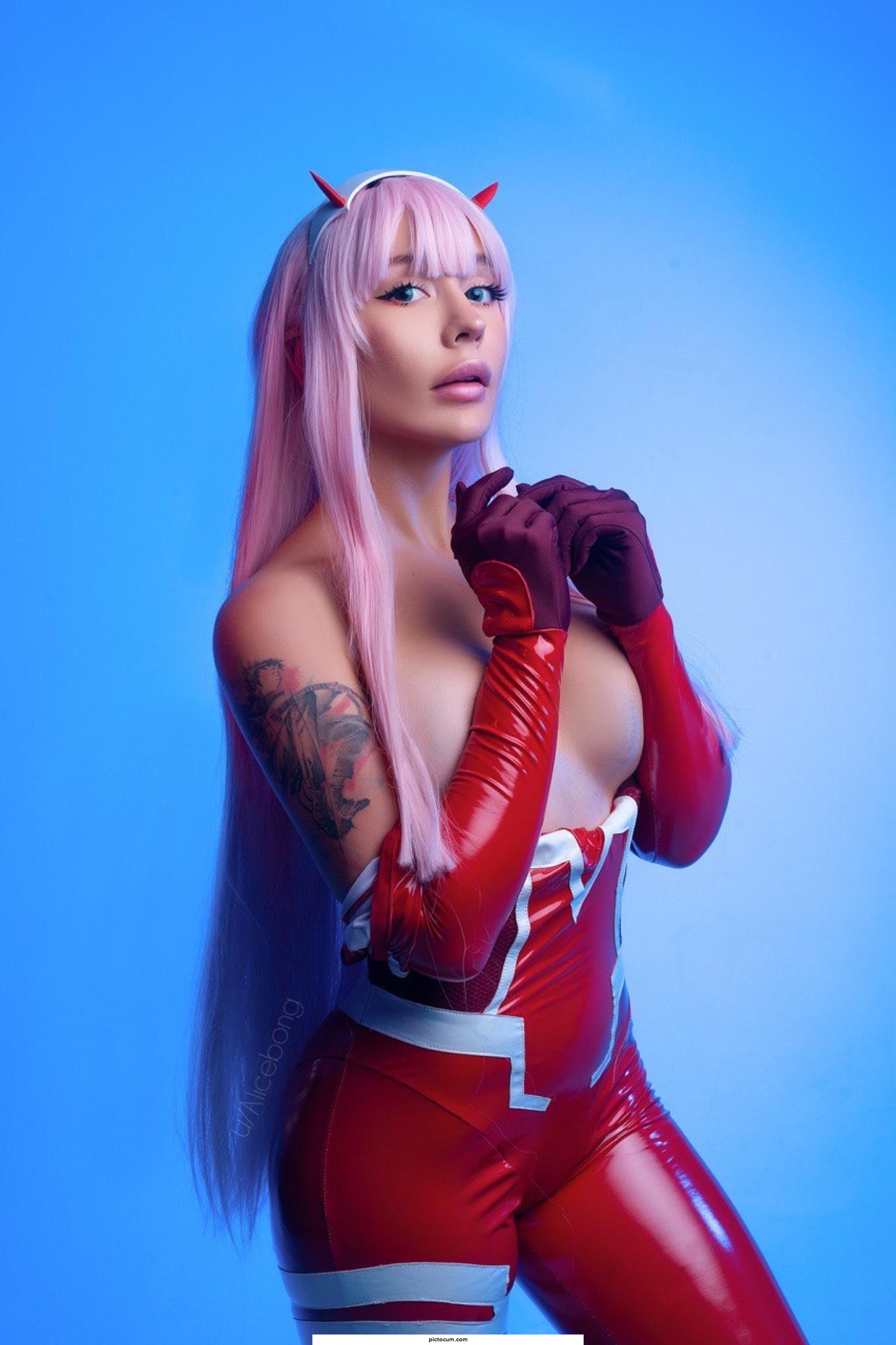 Zero Two nude by Alice Bong
