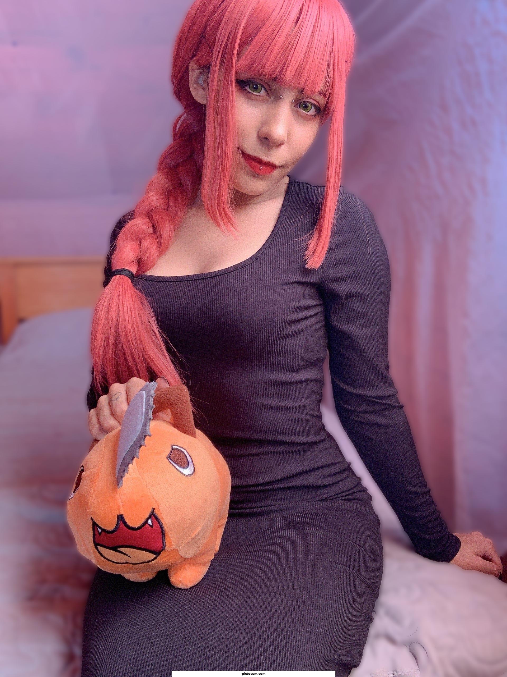 Makima cosplay by SuccubusNoi