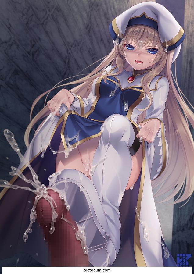 Priestess? more like Footjobess