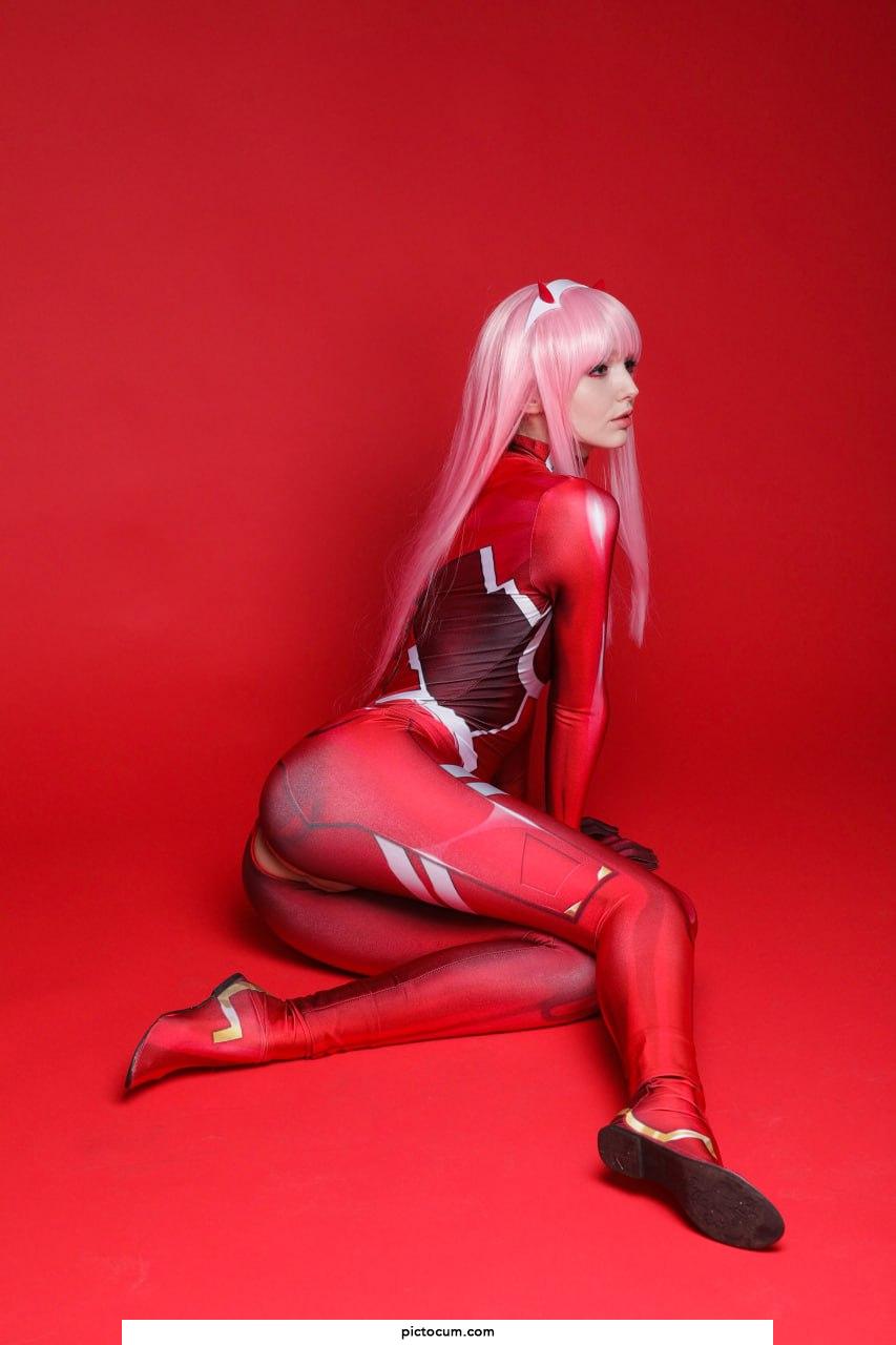 Zero Two from Darling in the Franxx by Sia Siberia