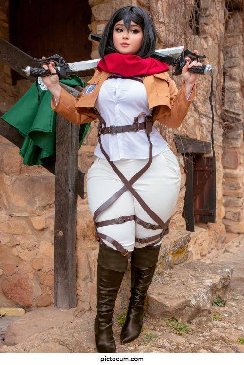 Mikasa Ackerman by Bunnie_wifey