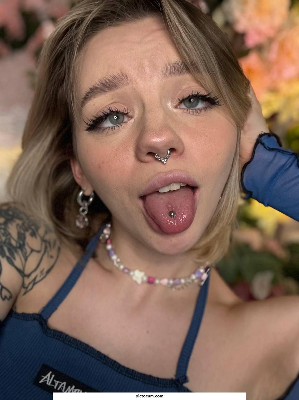 you'd give my sweet ahegao all your cum, wouldn't you