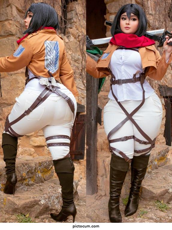 Mikasa Ackerman by Bunnie_wifey