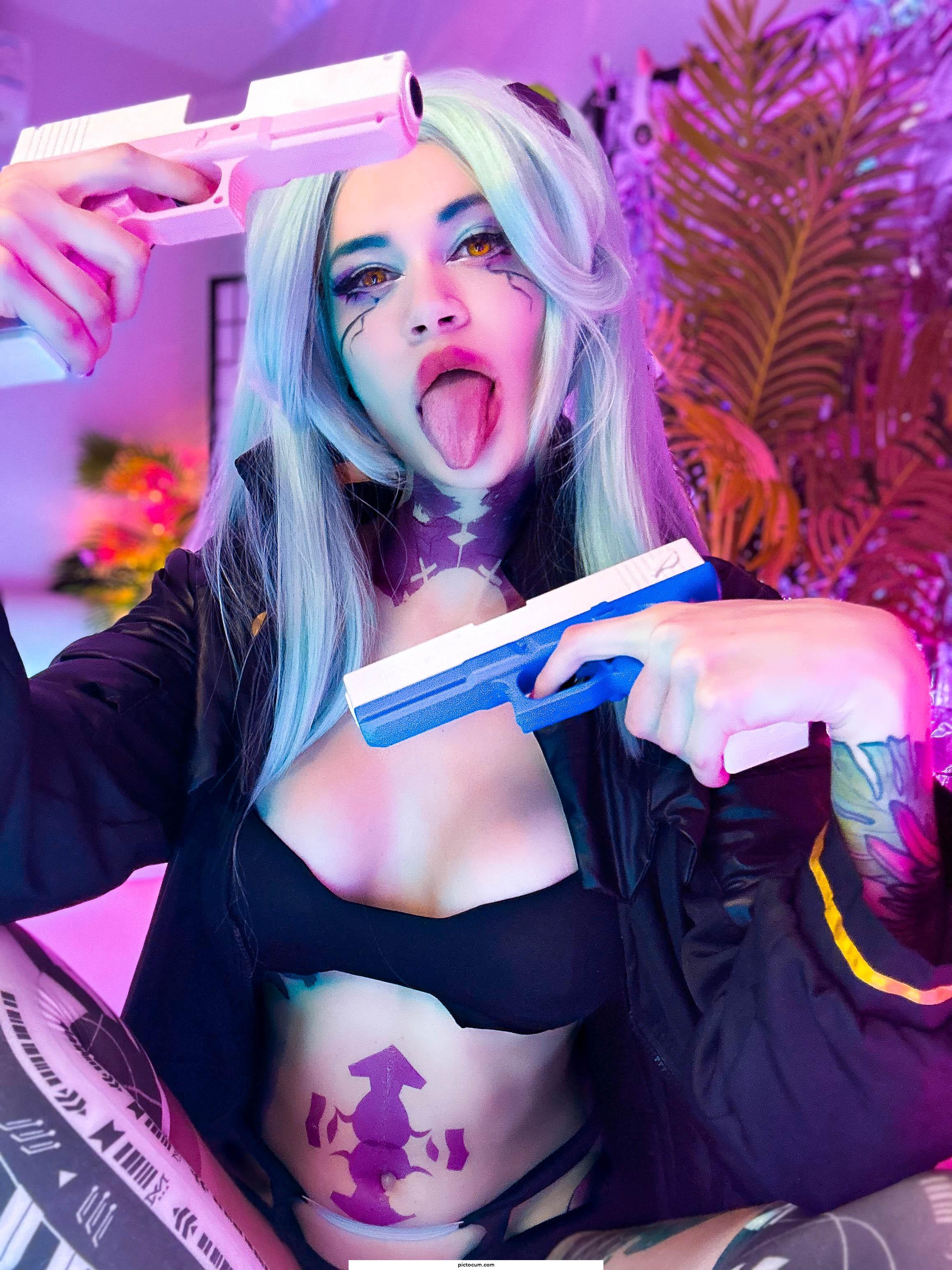 Rebecca from Cyberpunk Edgerunners by Virtual Lady