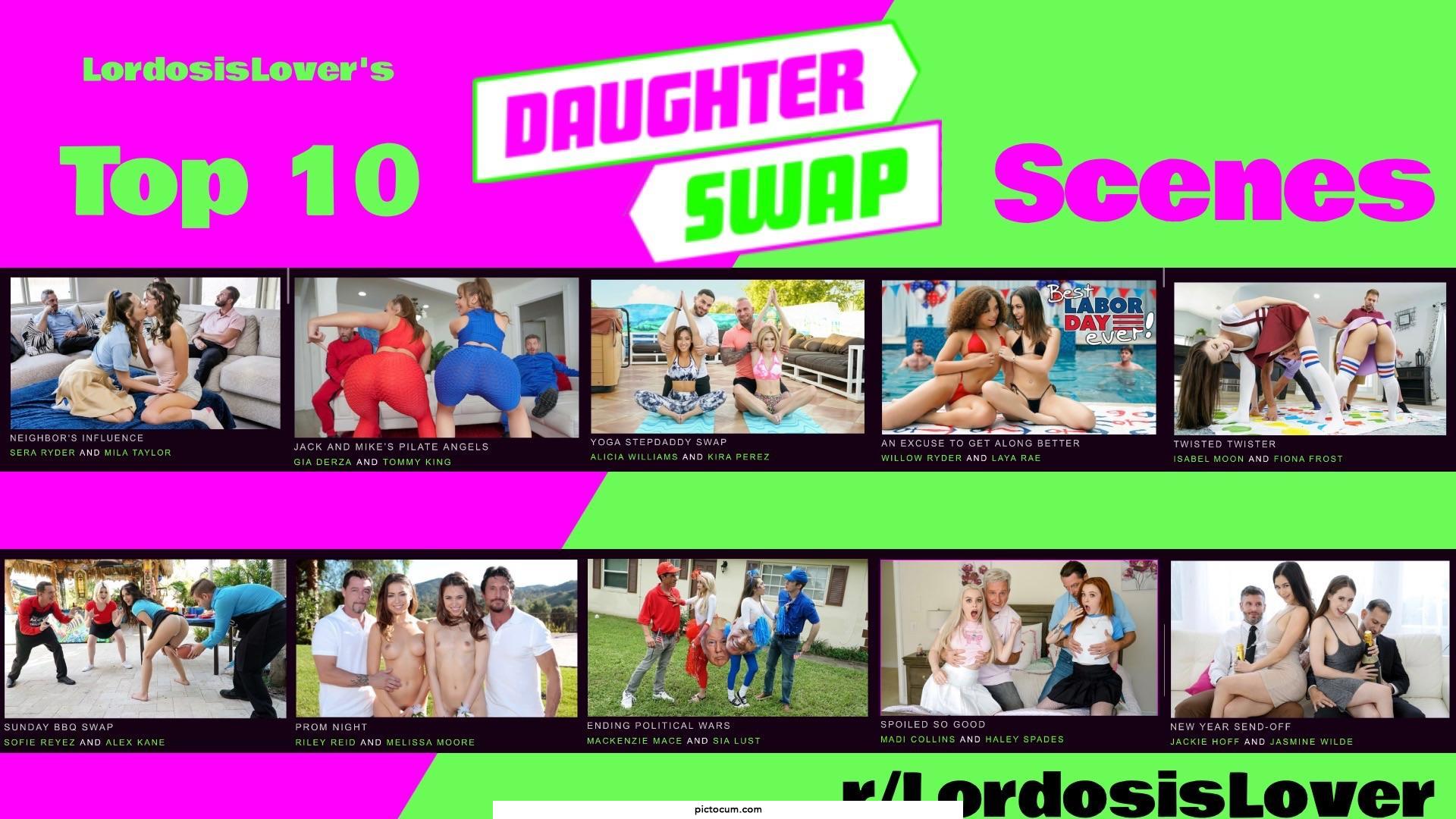 My Top 10 DaughterSwap Scenes