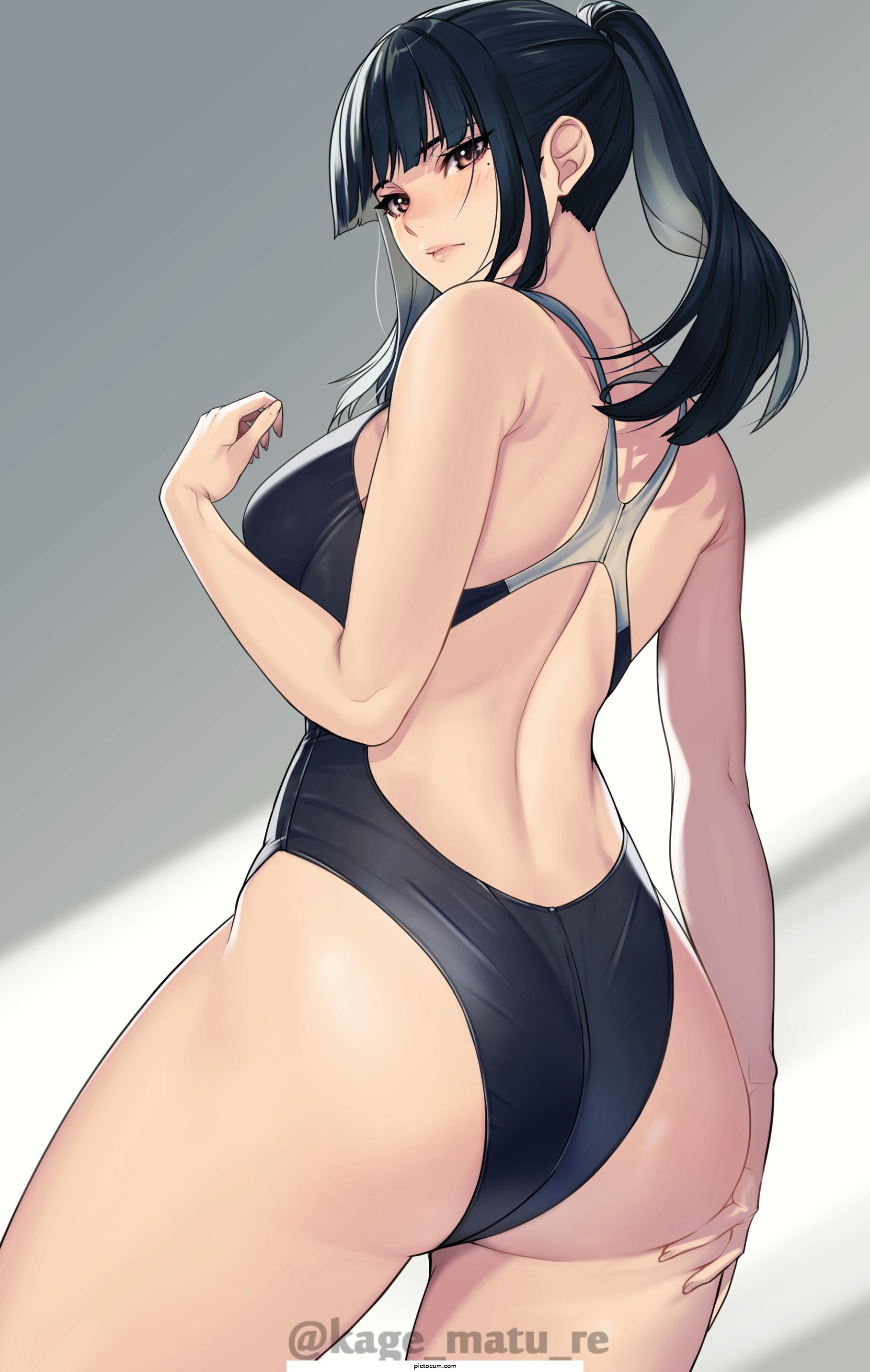 Swimsuit Onee-san
