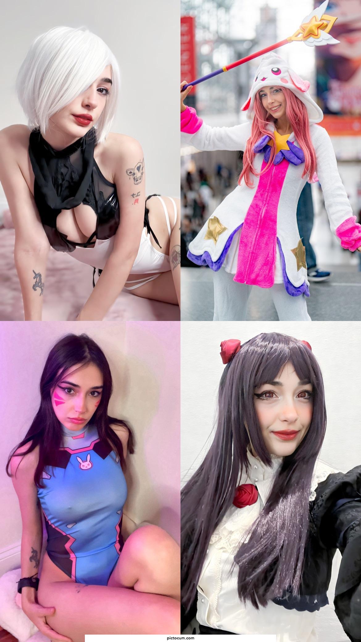 2B , Lux , D.Va and Kuroneko by me. Which one is your favorite?