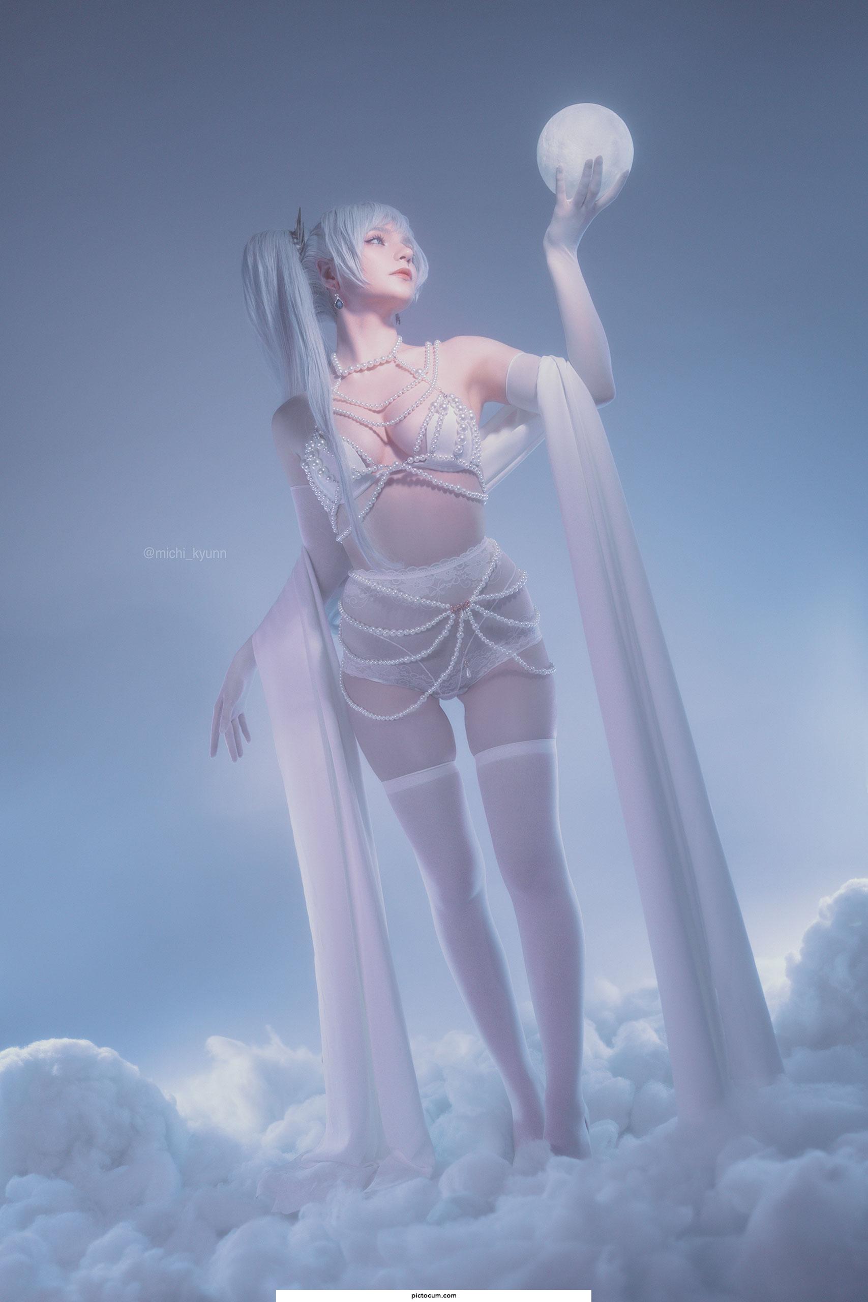 Weiss schnee from rwby by michi_kyunn