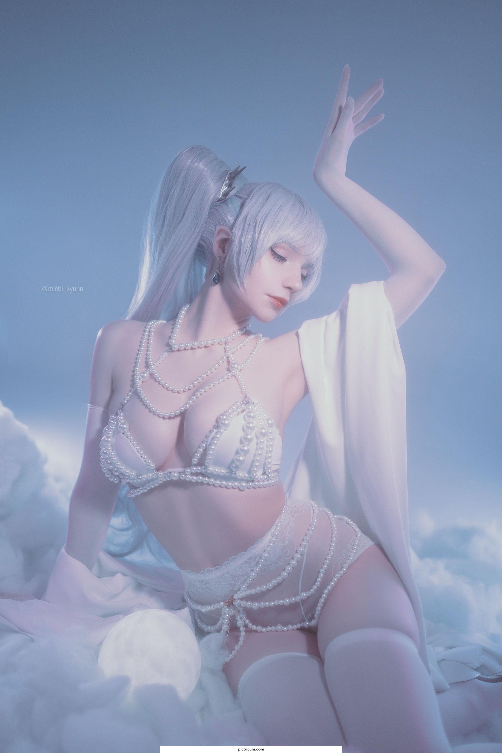 Weiss schnee from rwby by michi_kyunn