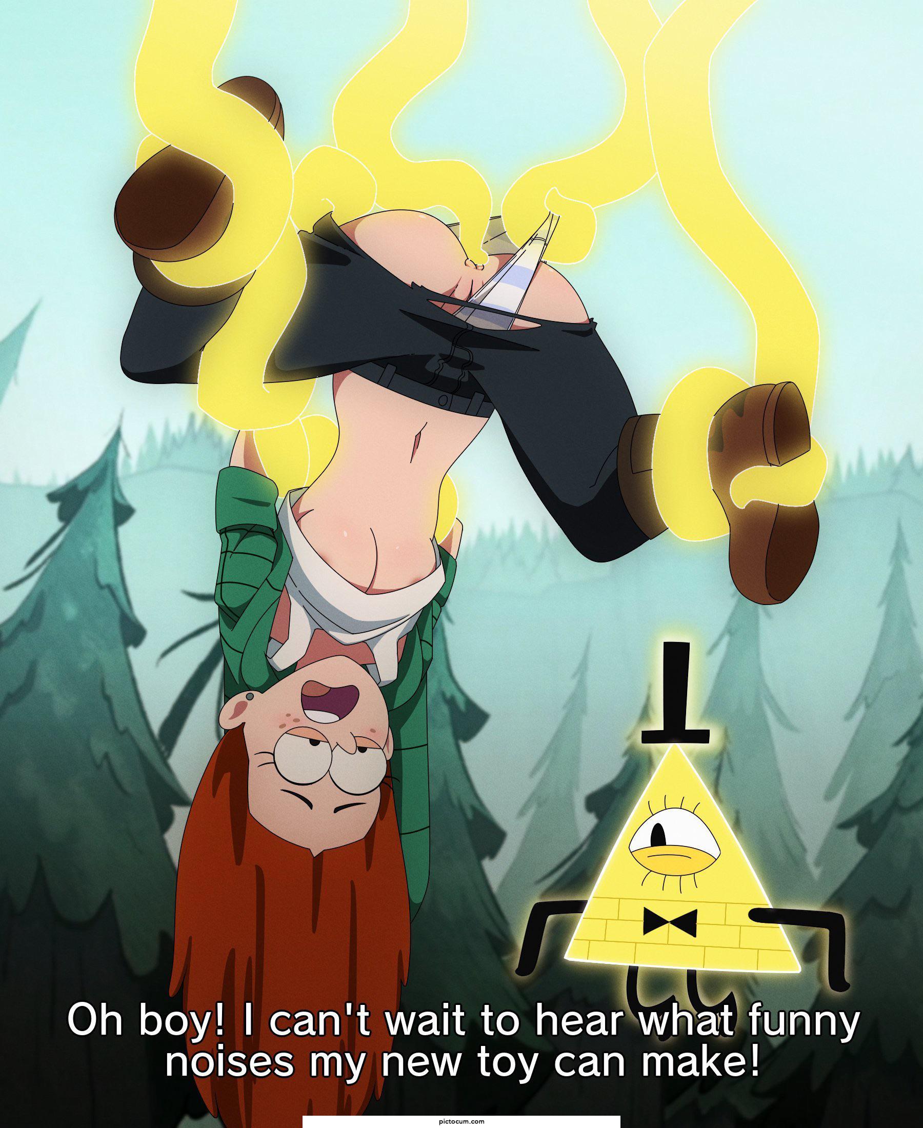 Bill Cypher finding a new toy