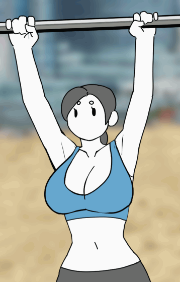  wii fit trainer pullup