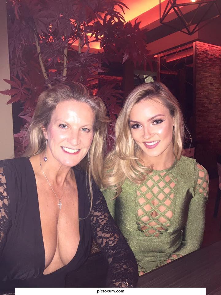Minister's wife and stepdaughter out on the town after the divorce