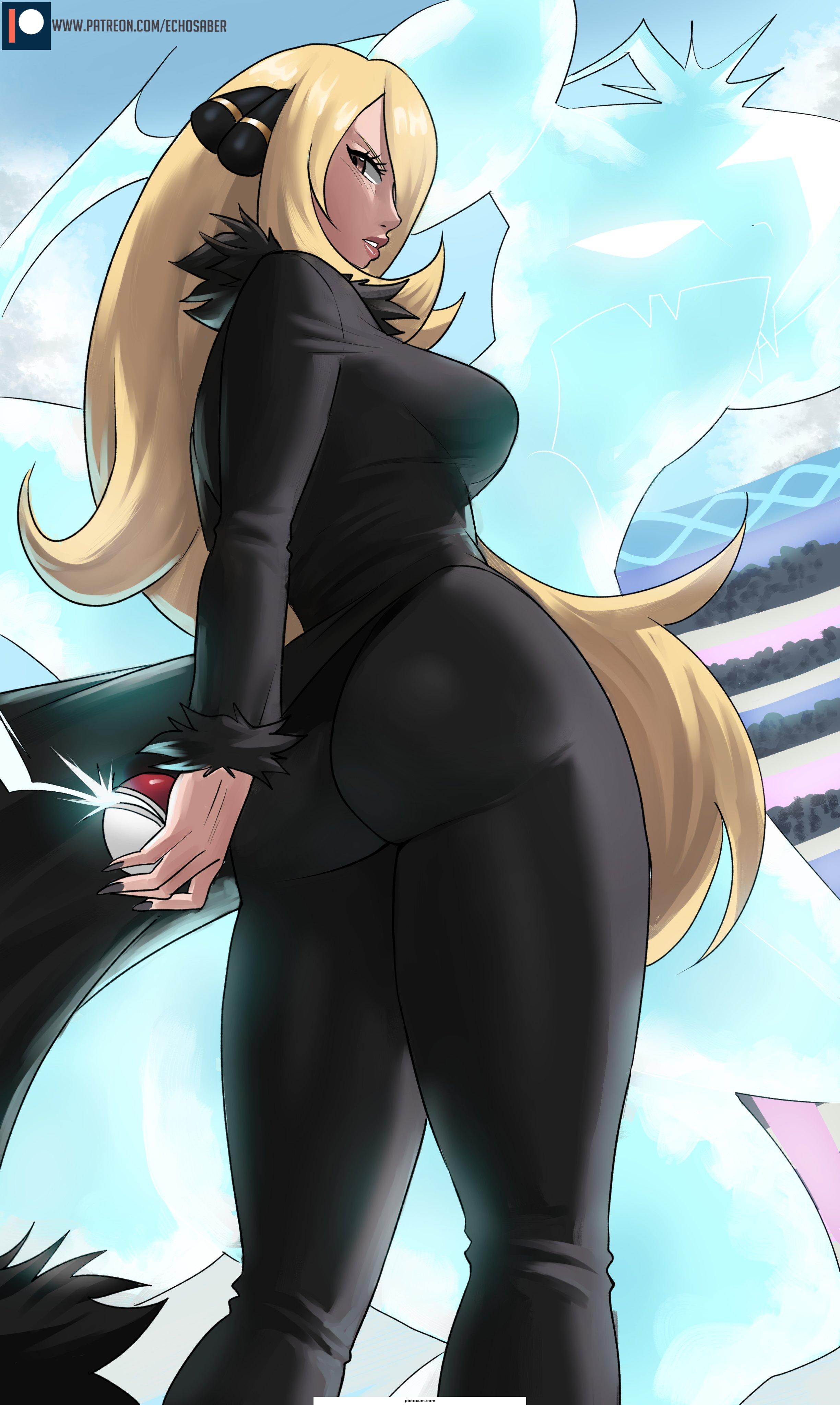Cynthia is challenging you to Battle! 🍑💕