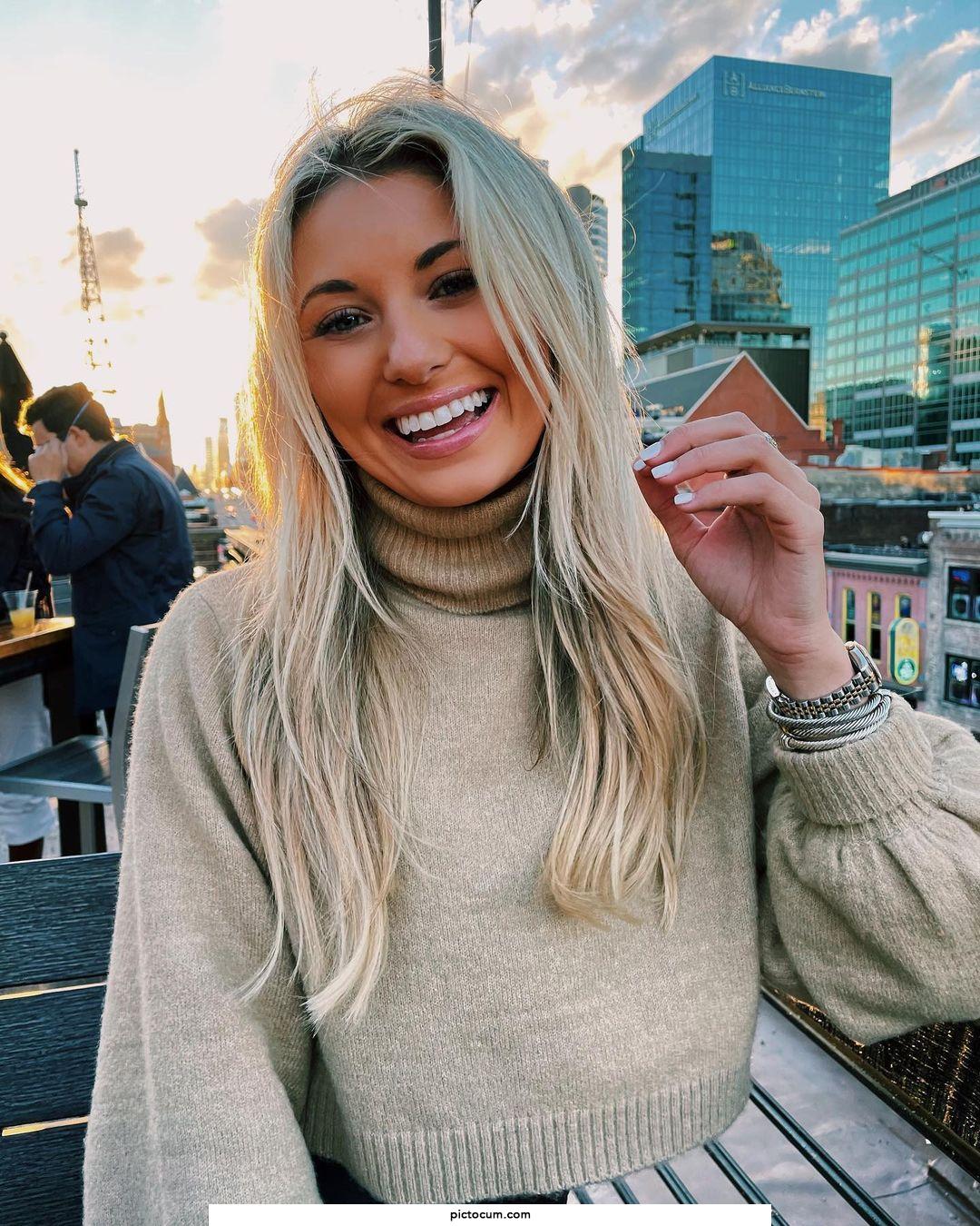 This blonde