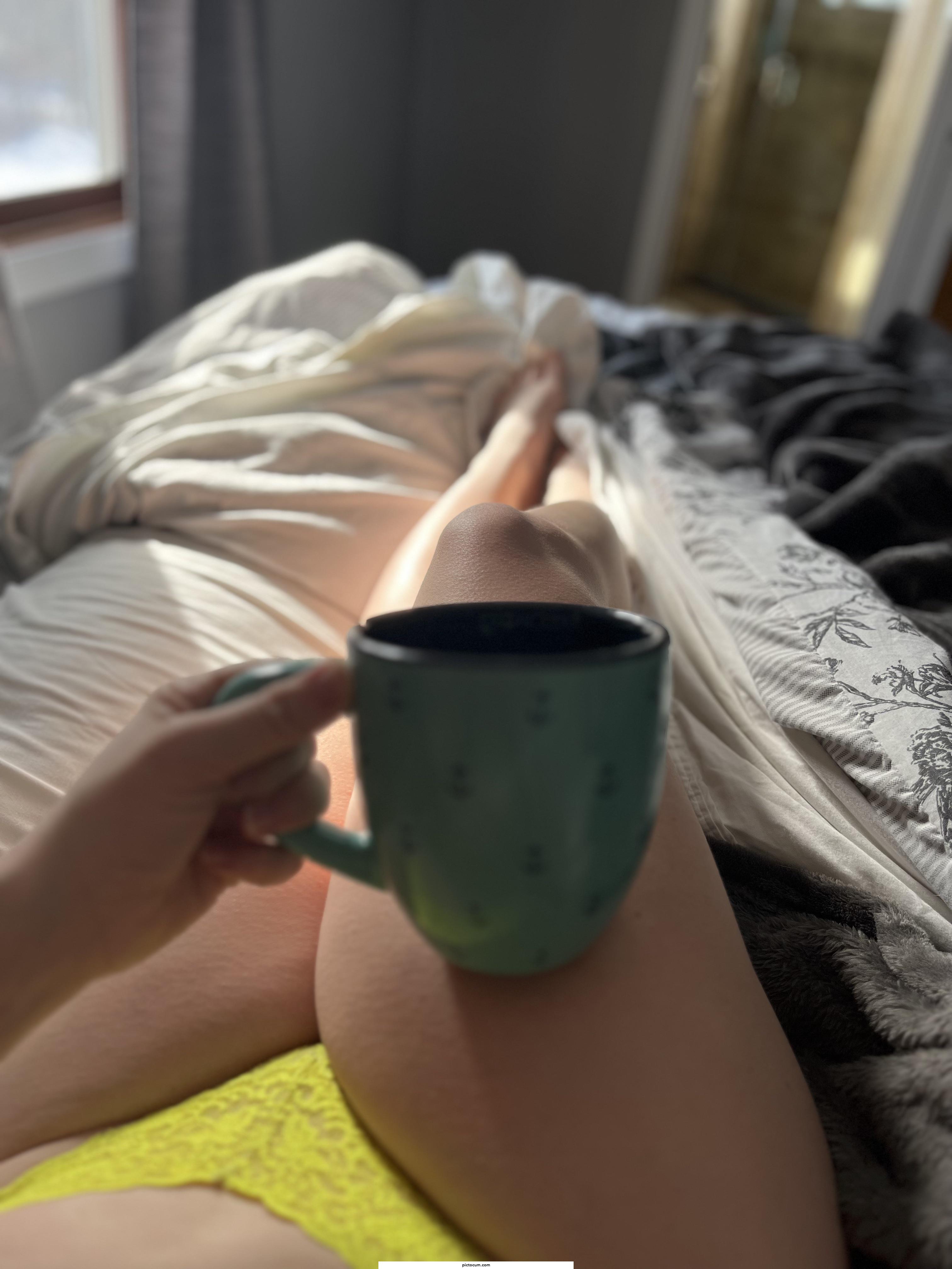 Anyone else enjoy coffee in bed?