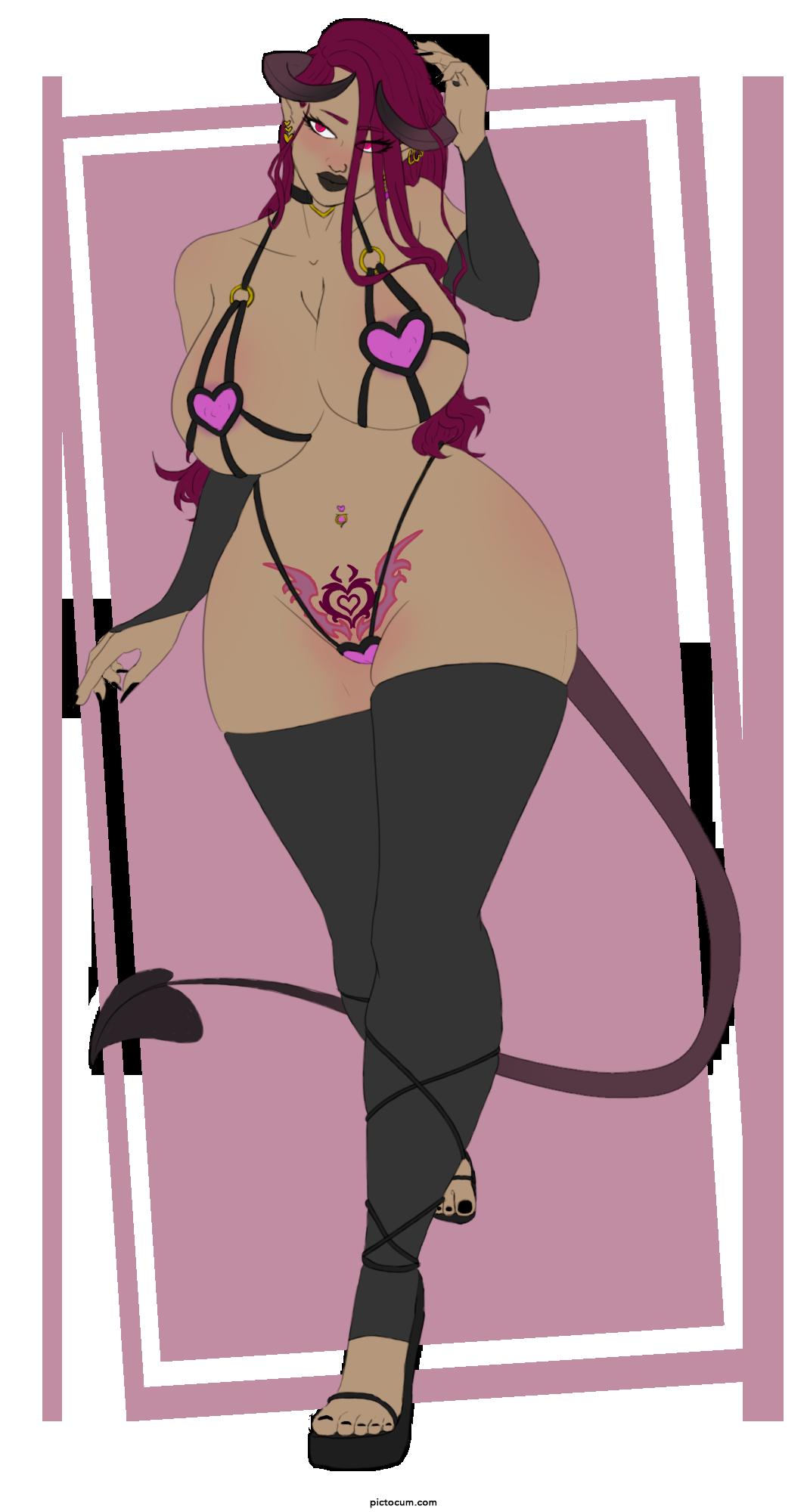 Succubus OC. Give a warm welcome to Sylvie