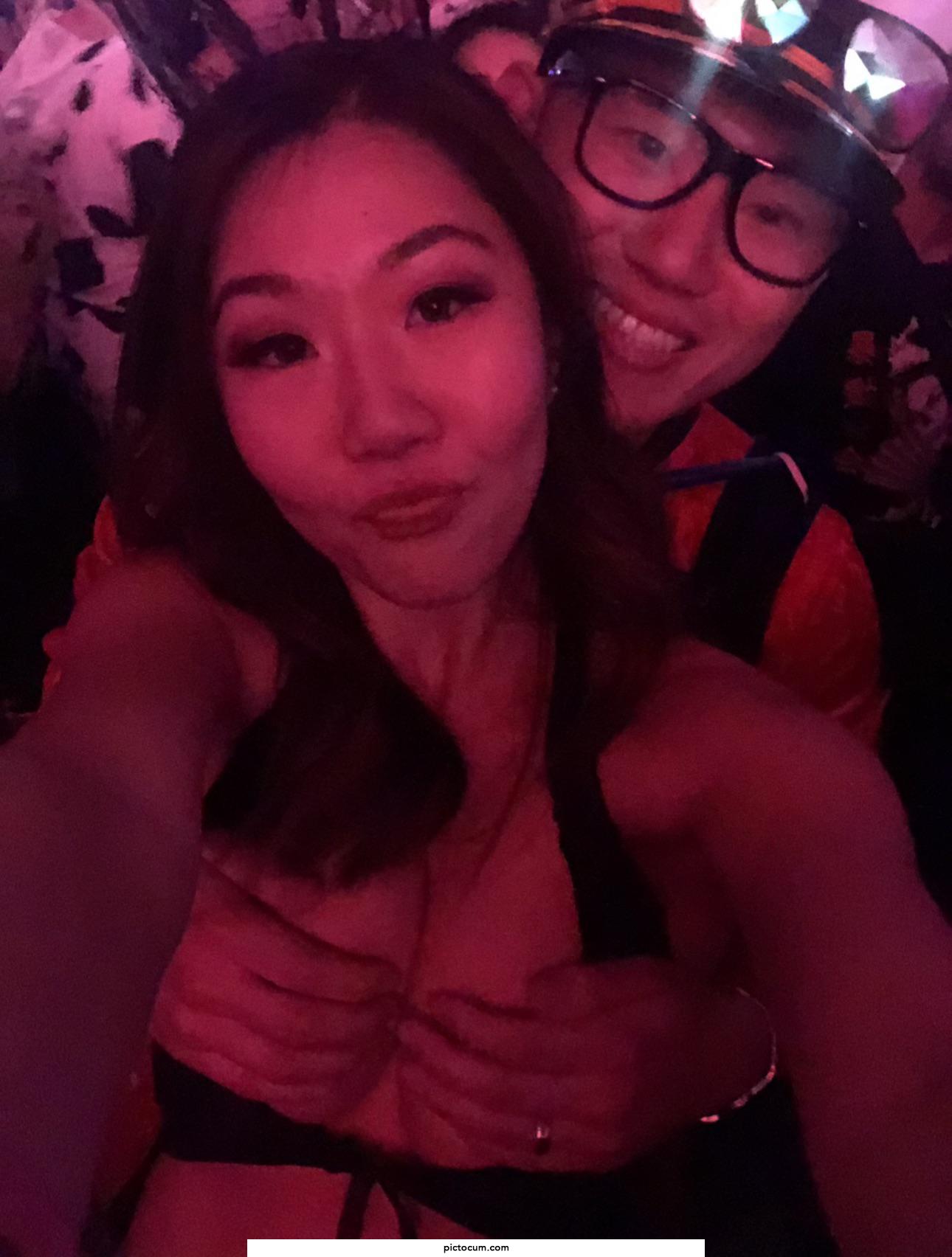 Another boob grab