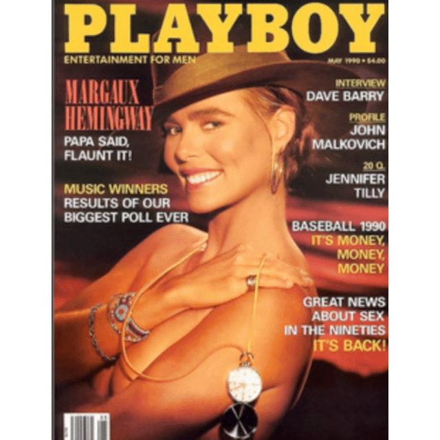 Margaux Hemingway - Playboy - May 1990