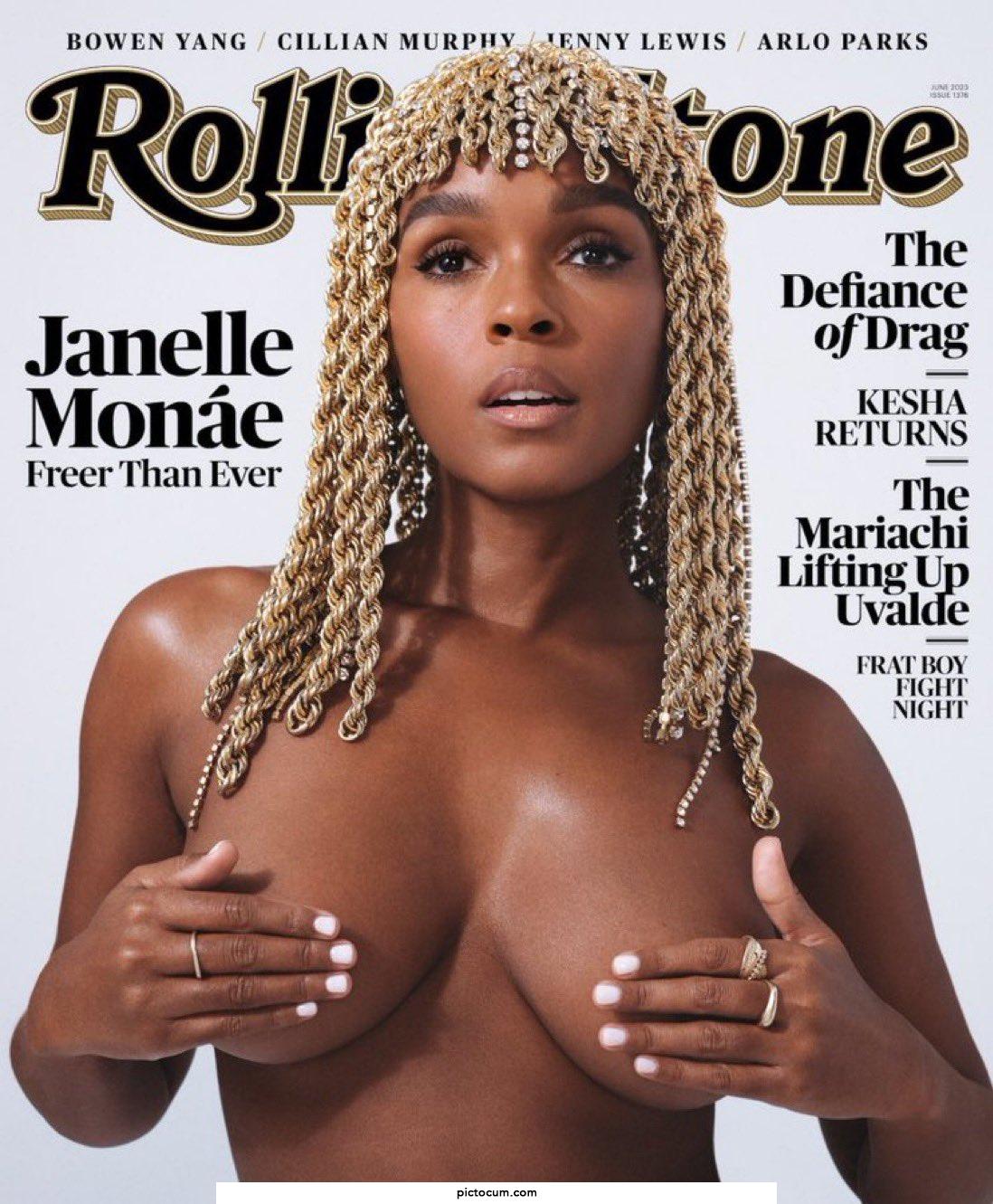 Janelle Monae cover of Rolling Stone