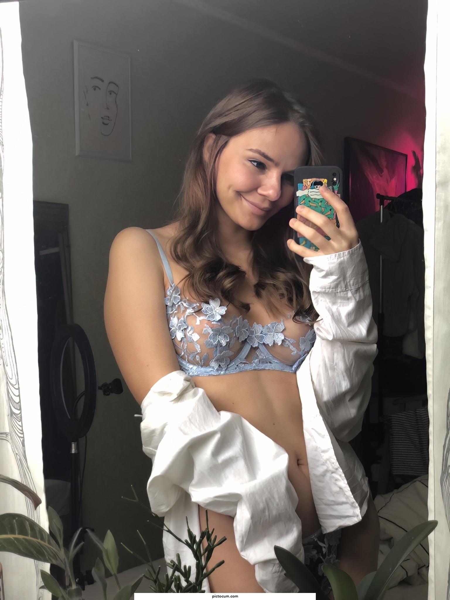I want you to see my new sexy bra