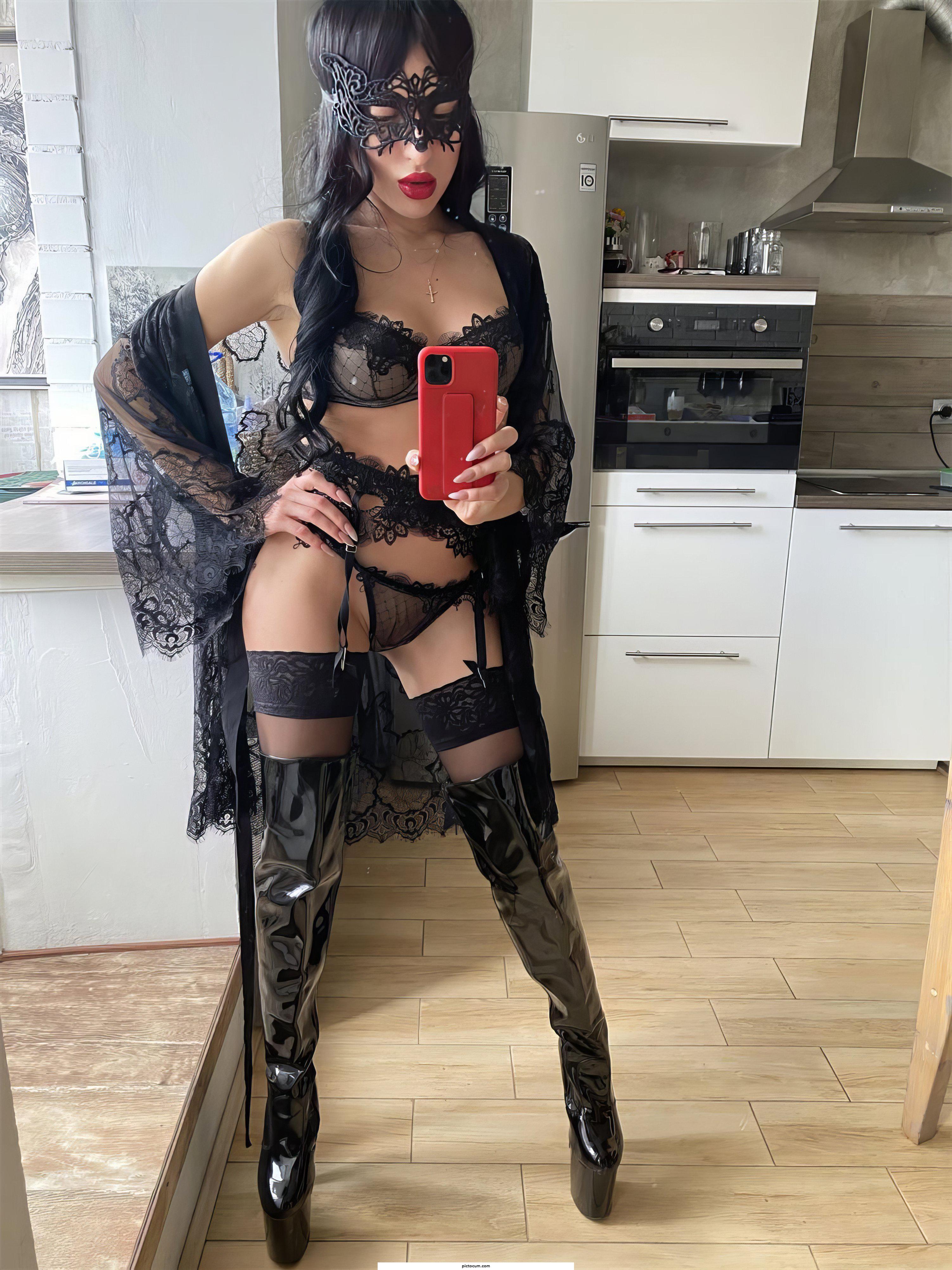 if you're a good boy, then I won't ******* you too much :)