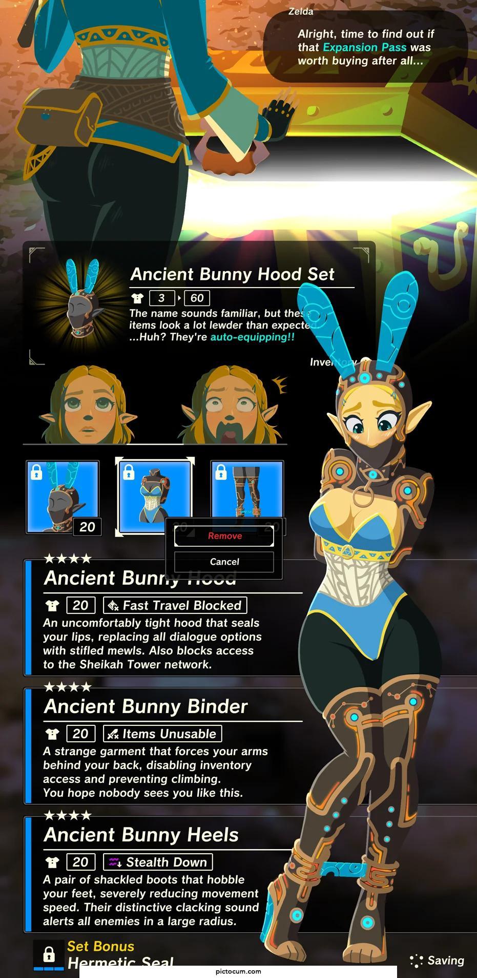 Zelda gets the best kind of loot