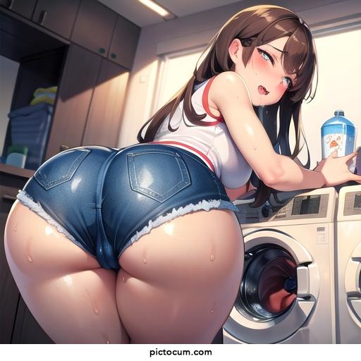 Can you help mommy with the laundry?