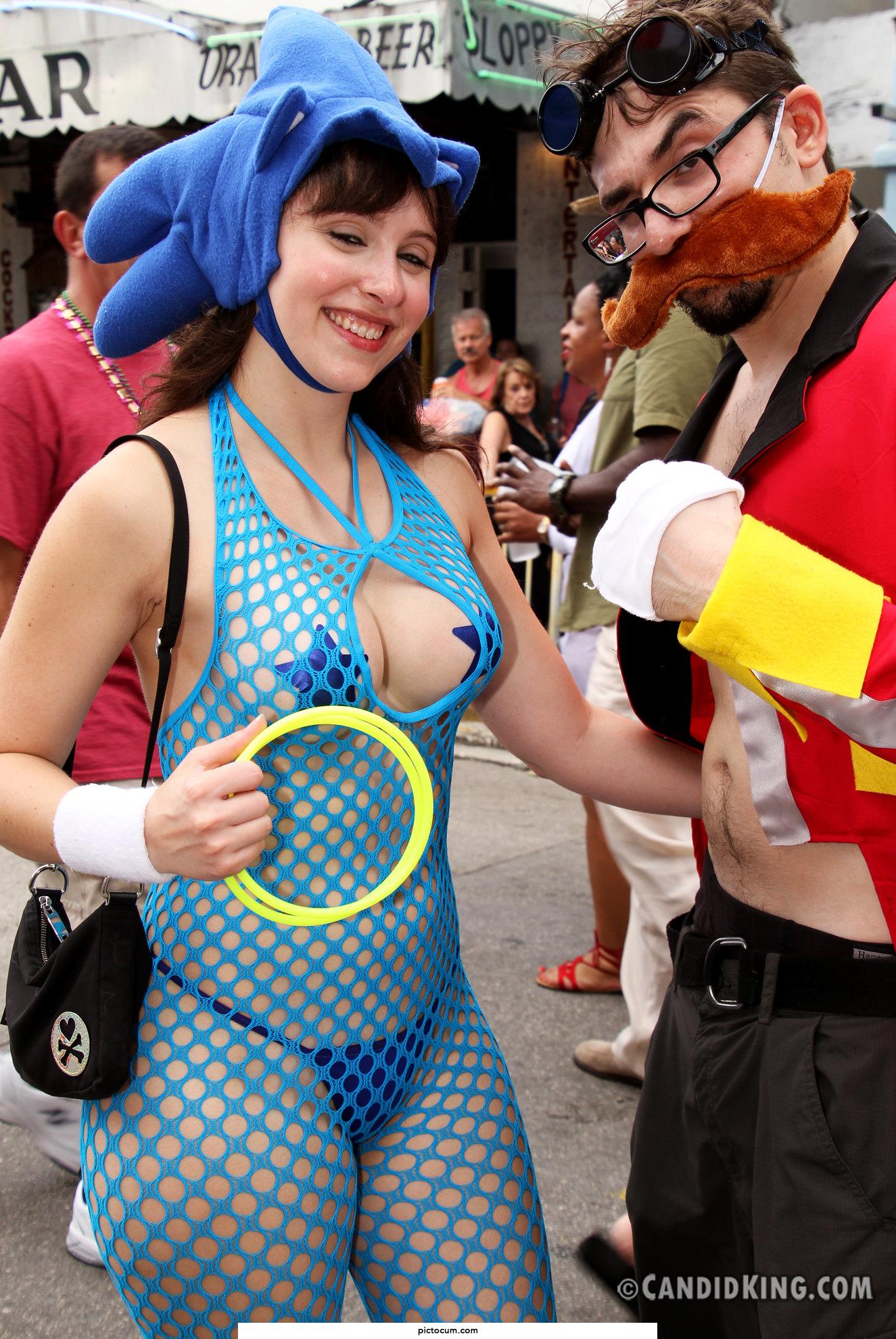 Sexy Sonic at Fantasy Fest