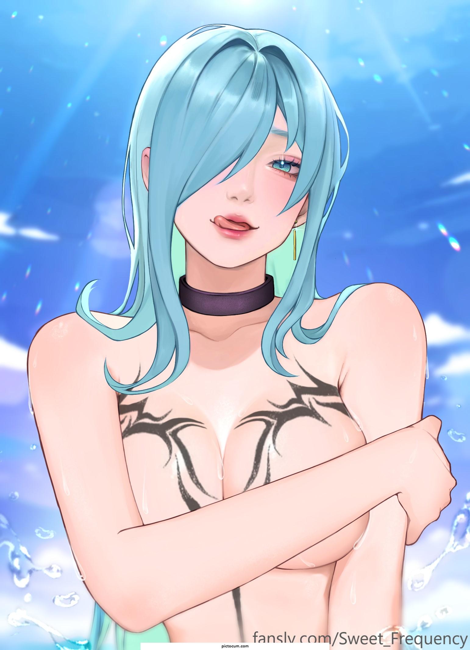 Hot day at the beach