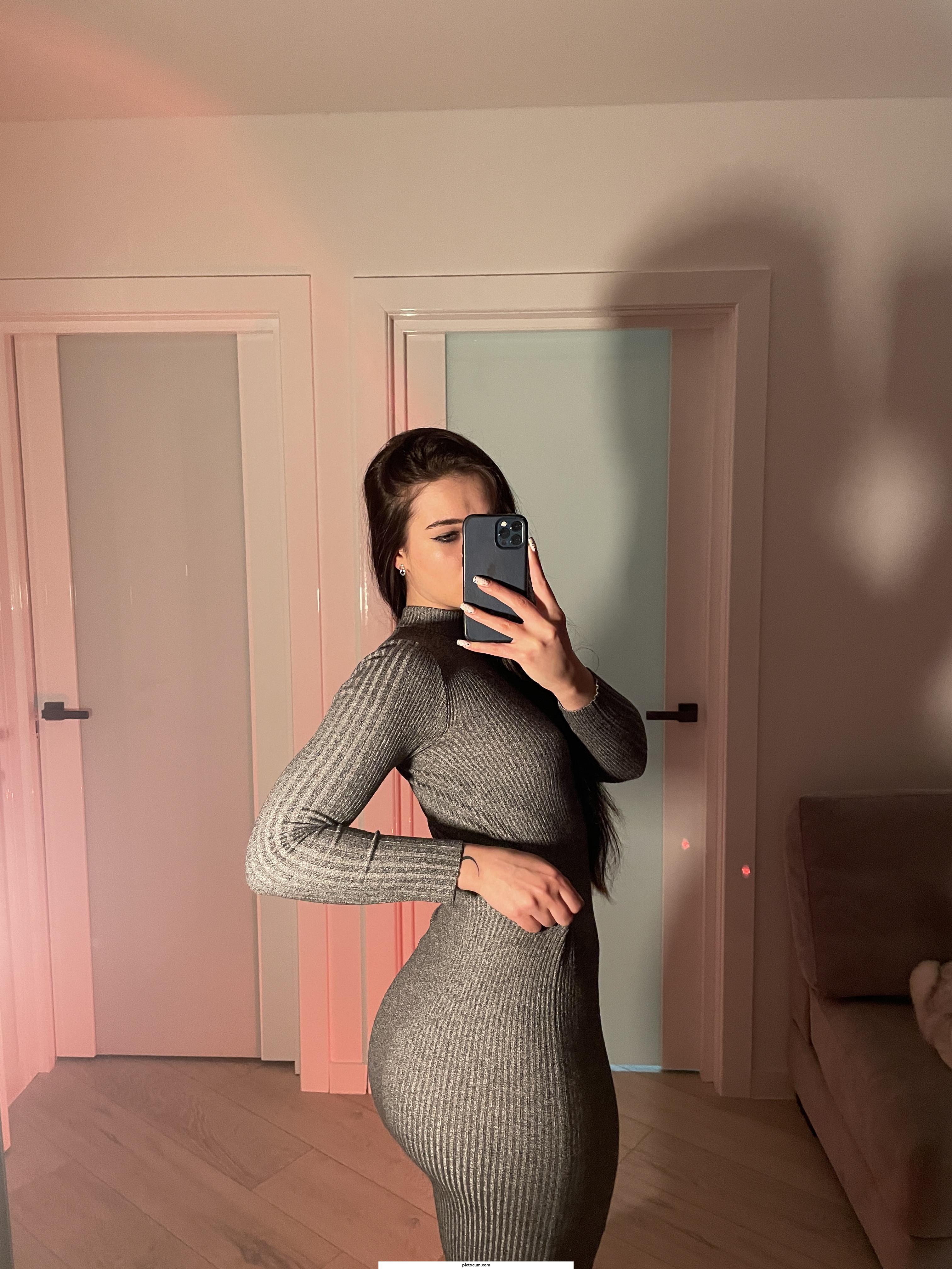 My ass is amazing in this dress