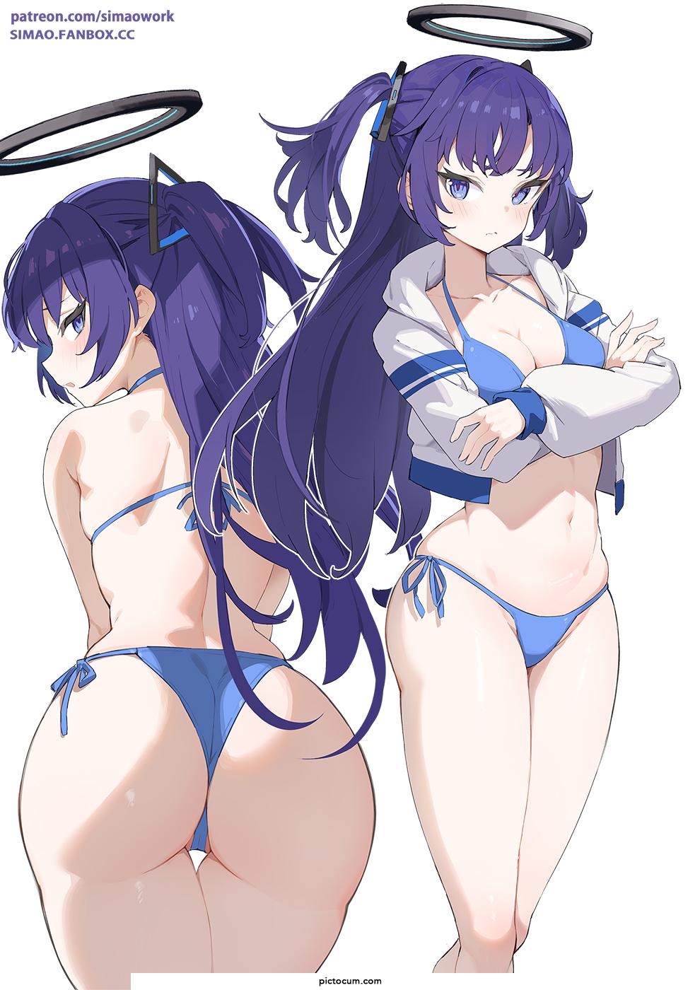 Yuuka in bikini