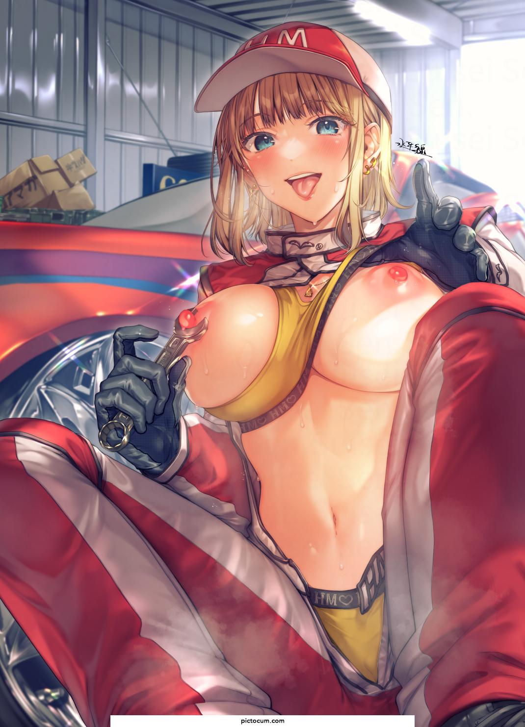 A horny mechanic