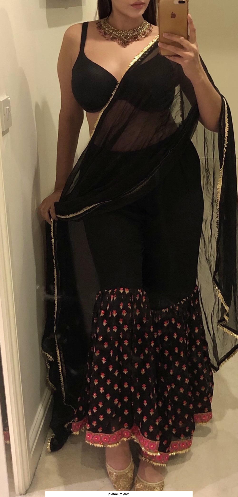 Touch me using your eyes... British Punjabi Indian
