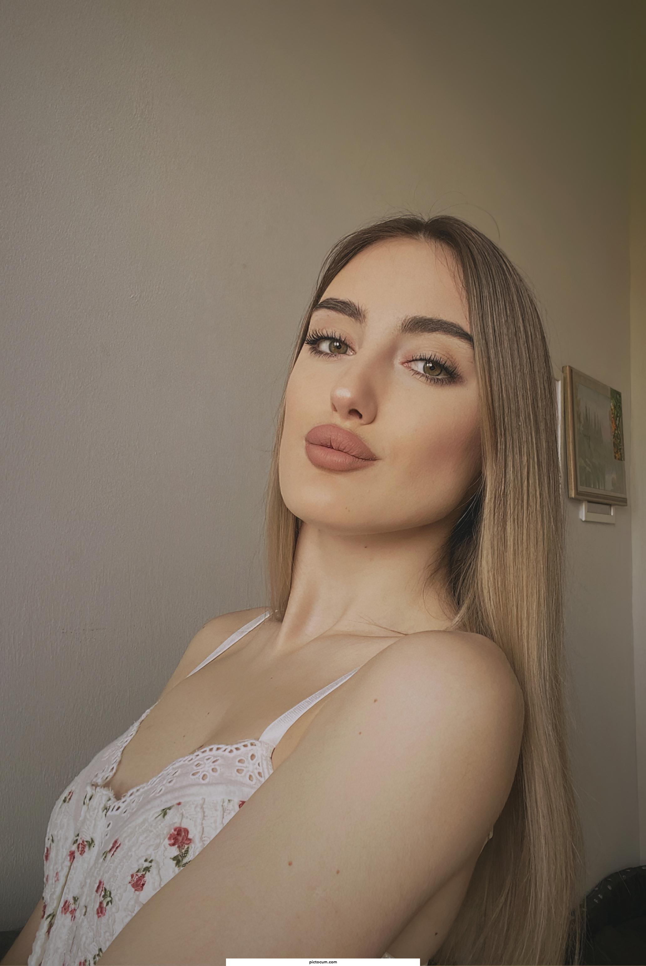 my lips can give you a lot of pleasure