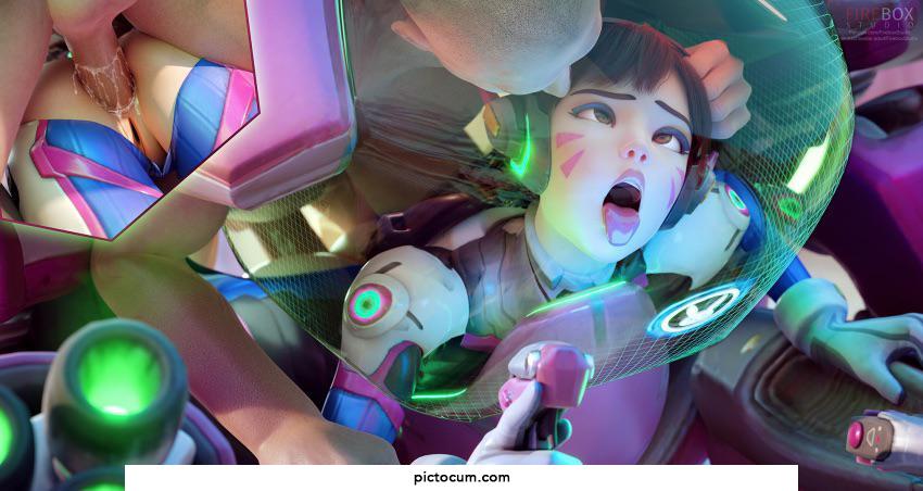 D.va caught in her mech