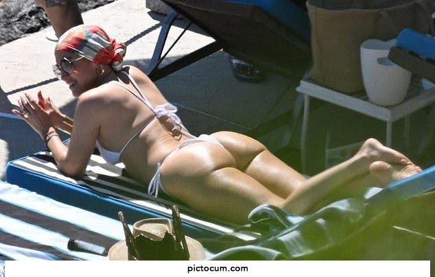 Jennifer Lopez, 54, in Thong Bikini