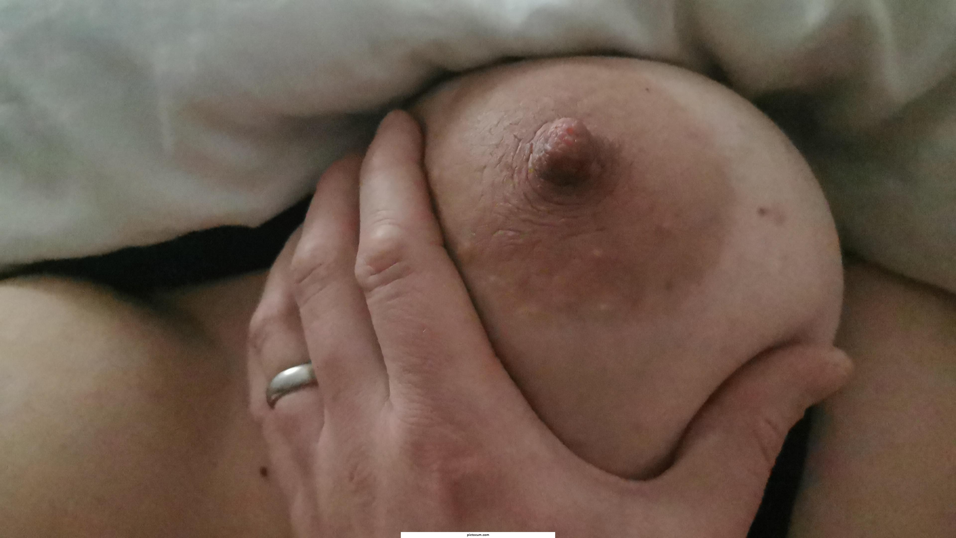 You know you're a cuck, when it's your birthday and your beautiful hotwife still refuses to let you have sex with her and instead only allows you to hold her huge tits while her pussy is fucked by her favourite toy.
